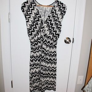 Black & White Weston Wear Woman's Dress